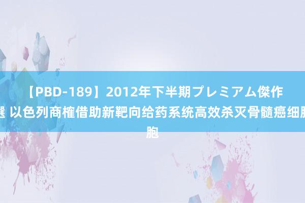 【PBD-189】2012年下半期プレミアム傑作選 以色列商榷借助新靶向给药系统高效杀灭骨髓癌细胞