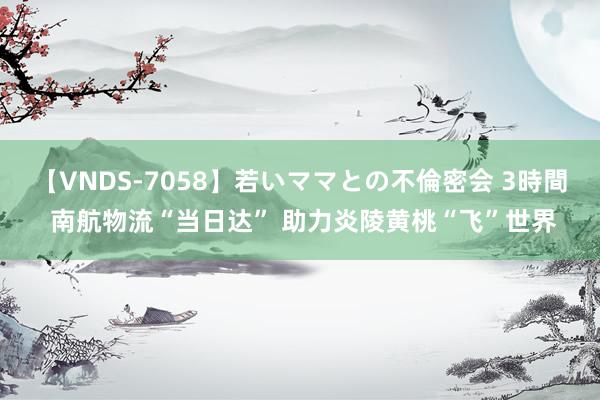 【VNDS-7058】若いママとの不倫密会 3時間 南航物流“当日达” 助力炎陵黄桃“飞”世界