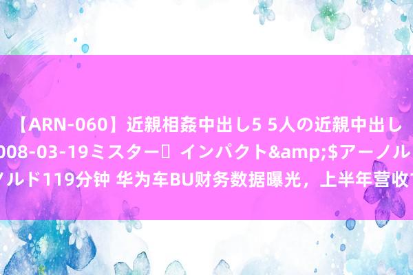 【ARN-060】近親相姦中出し5 5人の近親中出し物語</a>2008-03-19ミスター・インパクト&$アーノルド119分钟 华为车BU财务数据曝光，上半年营收104亿，主买卖务毛利率55%